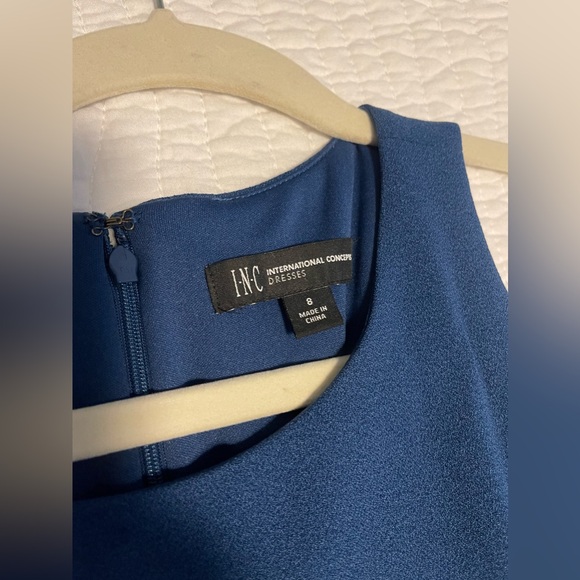 Blue romper palazzo pants that open - Picture 2 of 4